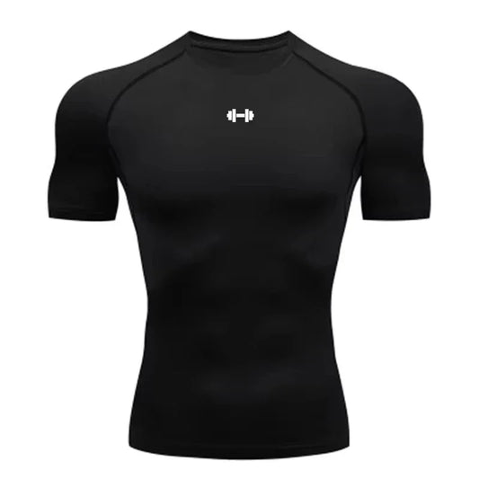 Compression T-Shirt Men Summer Sportswear