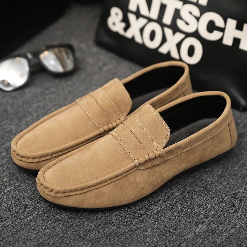 Elite Casual Deer Leather Loafers