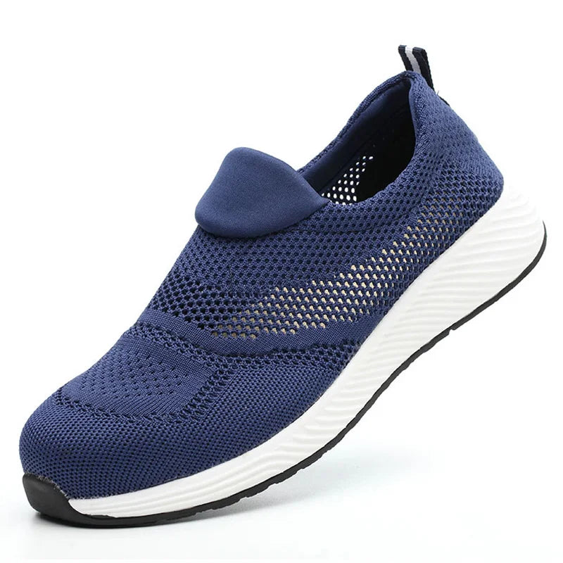 Shield-Tech Breathable Safety Work Shoes
