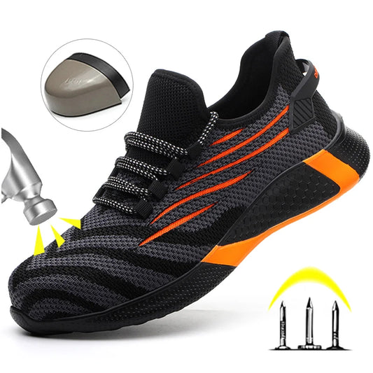 Indestructible Pro Steel Toe Safety Shoes