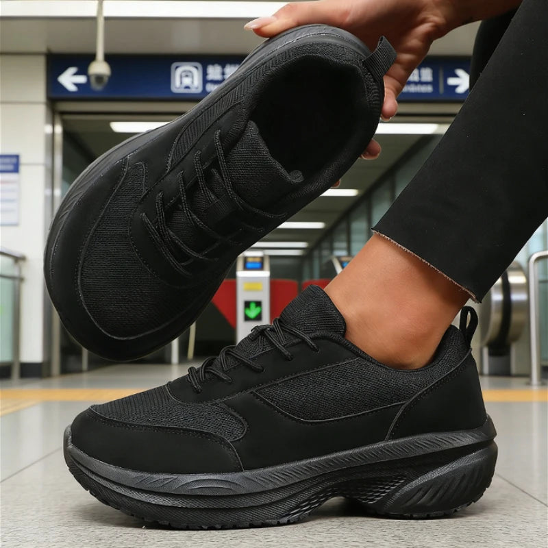 Aero-Lite Breathable Platform Running Sneakers