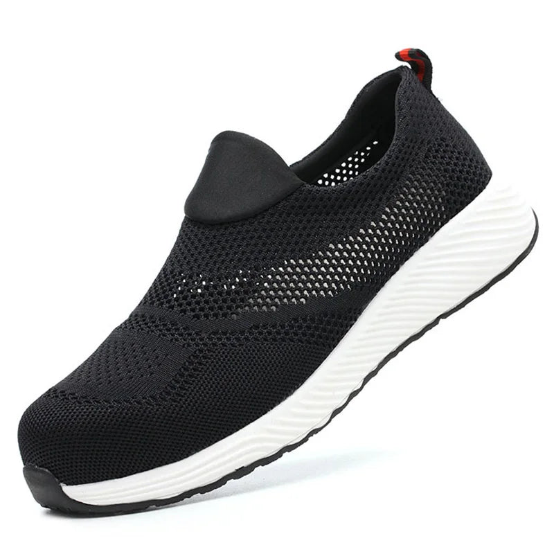 Shield-Tech Breathable Safety Work Shoes