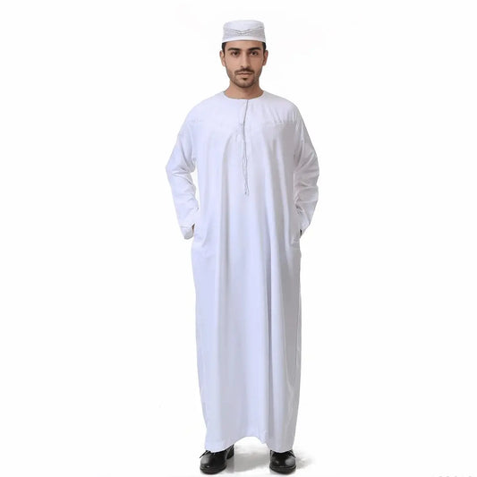 Premium Omani Thobe Islamic Kaftan Robe