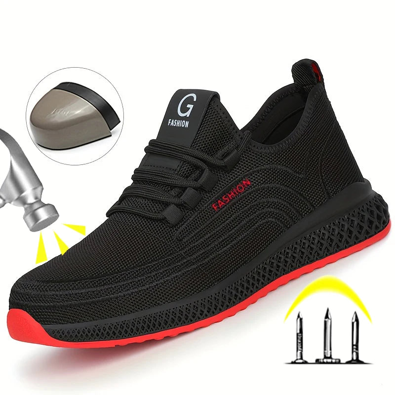 Stealth Grip Anti-Smash Work Sneakers