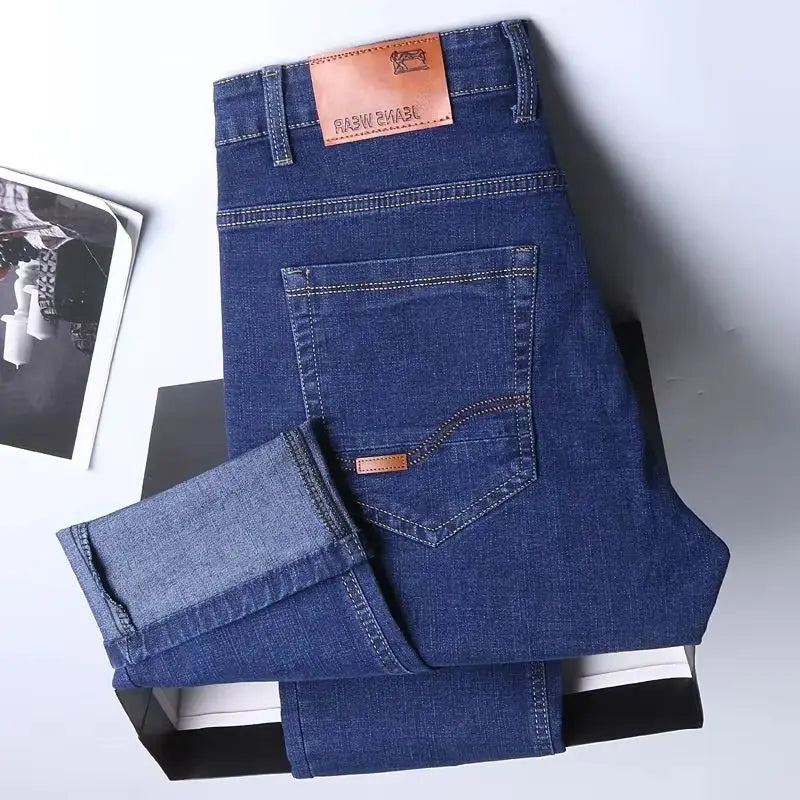 Modern Edge Slim-Fit Denim Jeans
