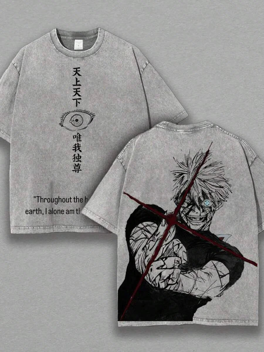 Jujutsu Kaisen "Gojo" Vintage Graphic Tee