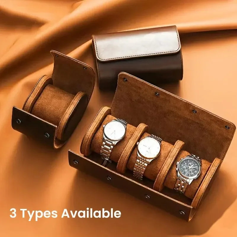 Watch Roll Travel Case (Watch Organizer)