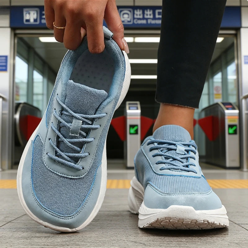 Aero-Lite Breathable Platform Running Sneakers