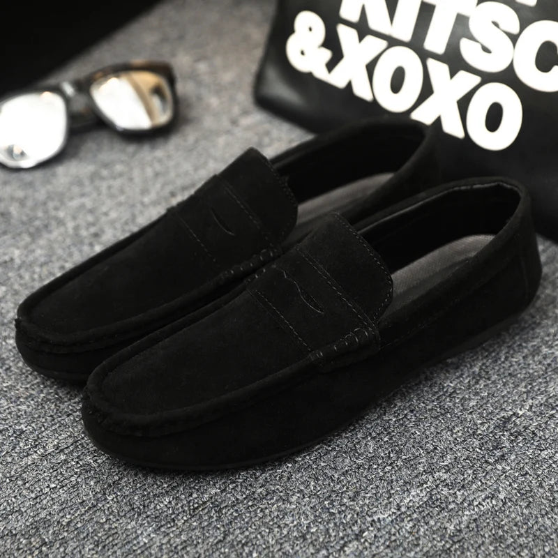 Elite Casual Deer Leather Loafers