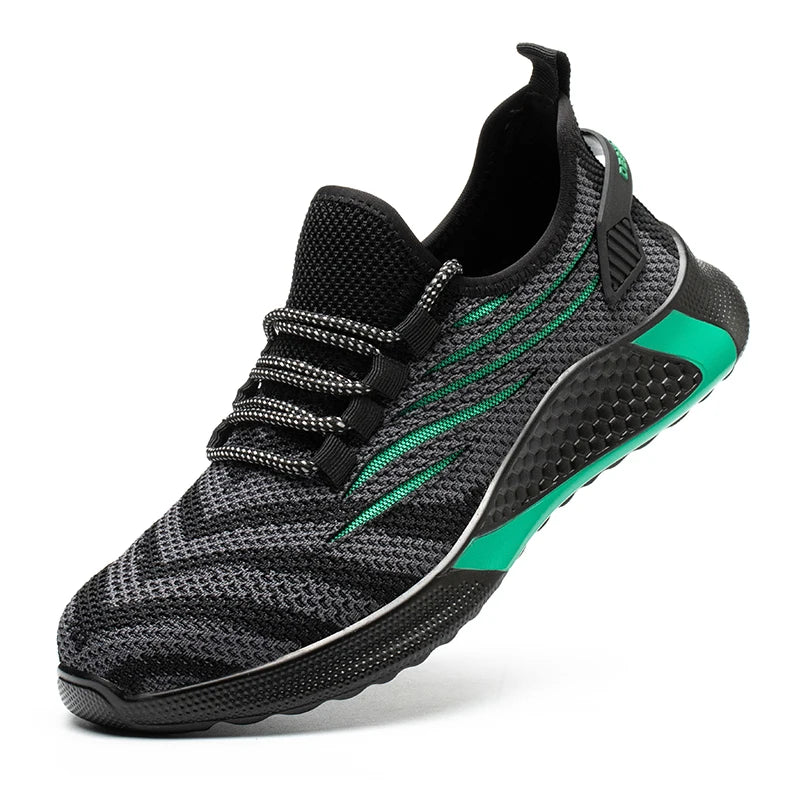 Indestructible Pro Steel Toe Safety Shoes