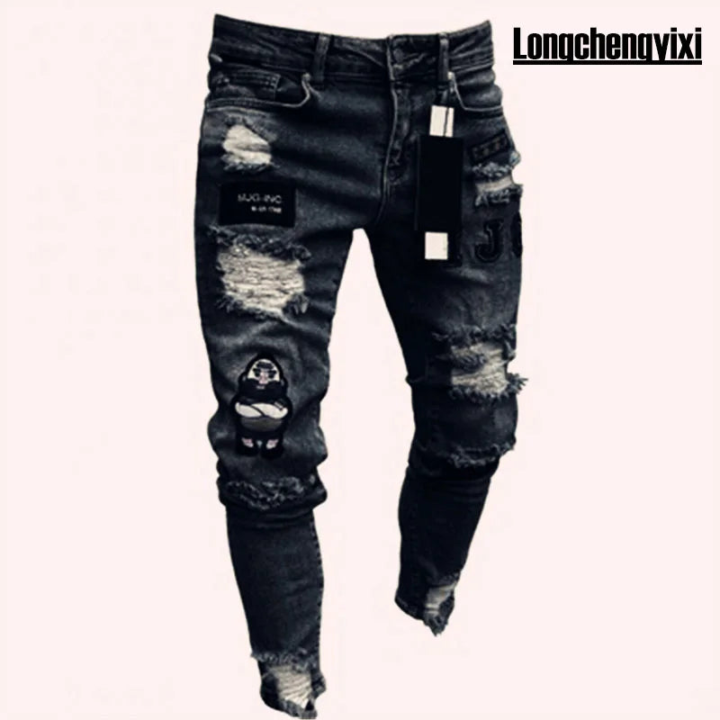 Urban Retro Slim-Fit Stretch Denim Jeans