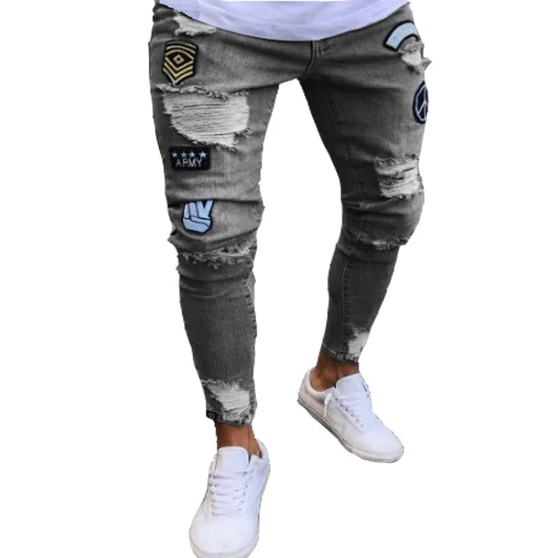 Urban Retro Slim-Fit Stretch Denim Jeans