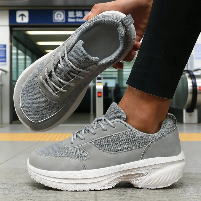 Aero-Lite Breathable Platform Running Sneakers
