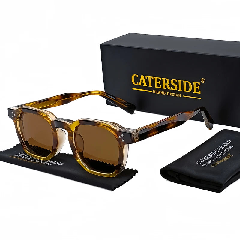 Caterside Luxury Square Personalized Sunglasses