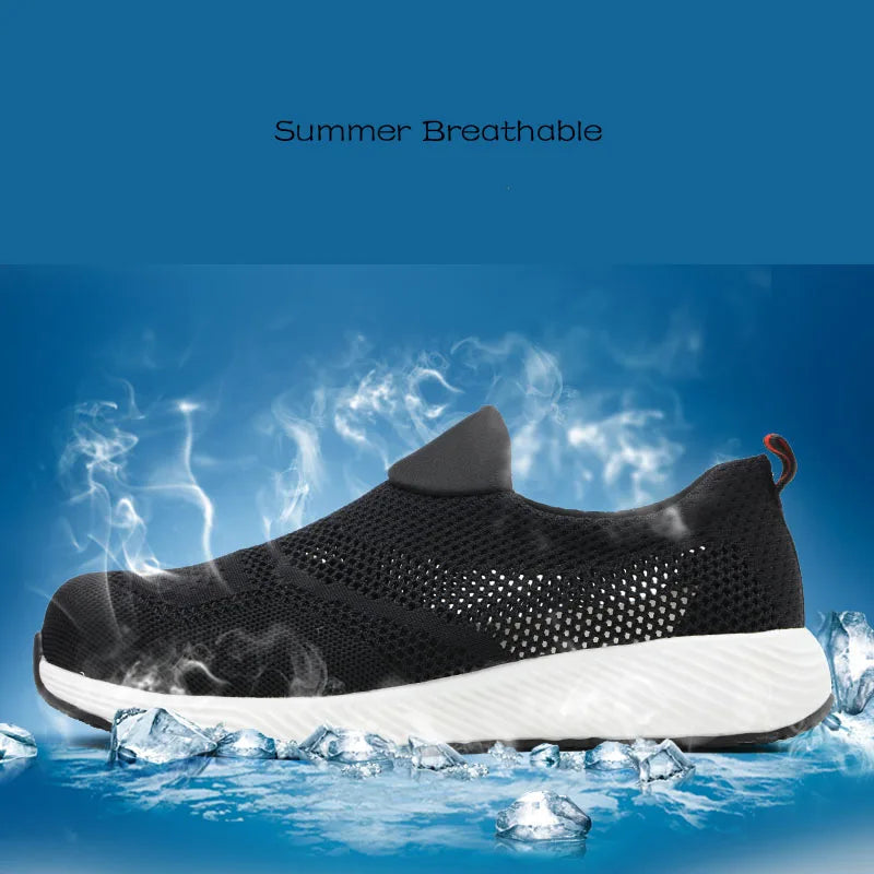 Shield-Tech Breathable Safety Work Shoes