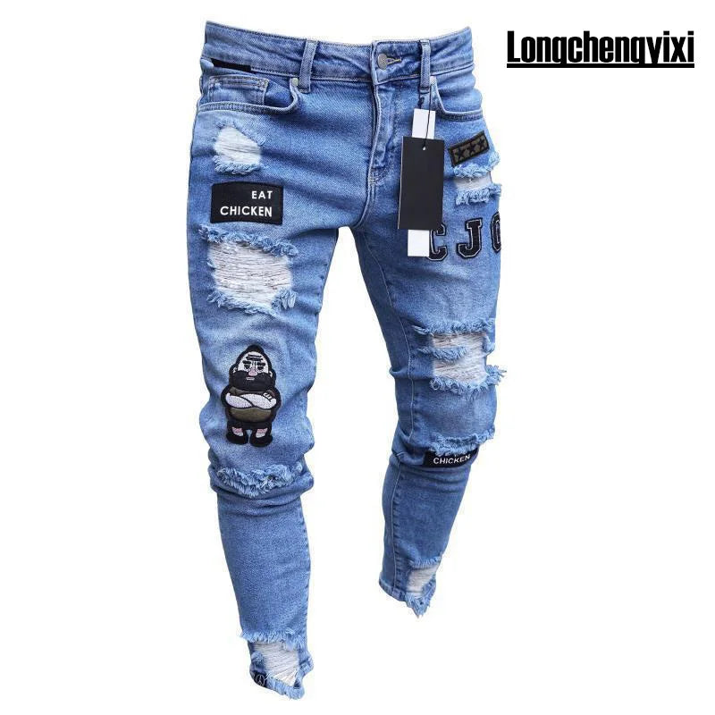 Urban Retro Slim-Fit Stretch Denim Jeans