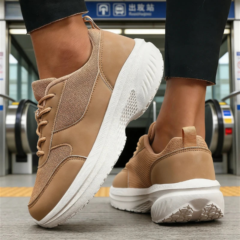 Aero-Lite Breathable Platform Running Sneakers