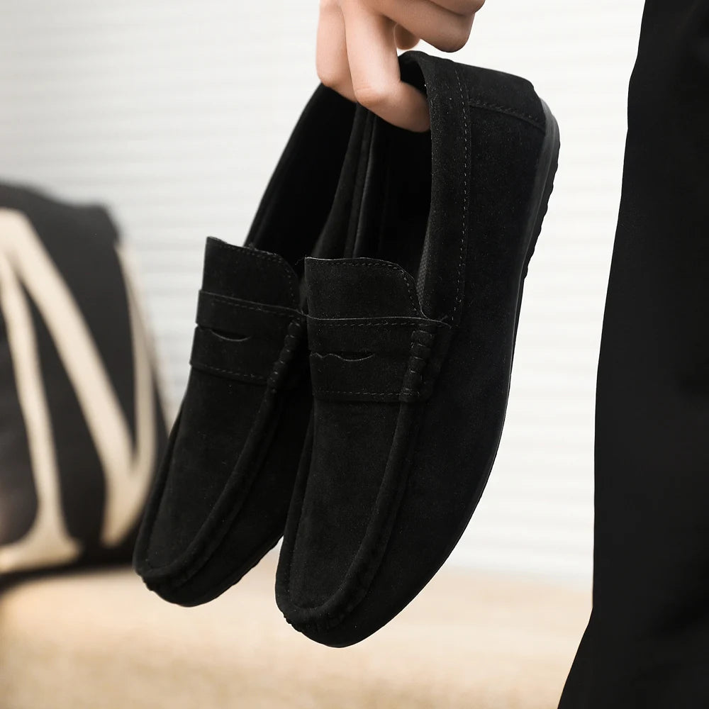 Elite Casual Deer Leather Loafers