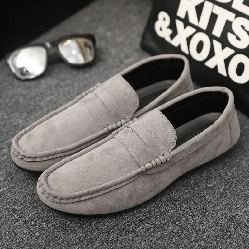 Elite Casual Deer Leather Loafers