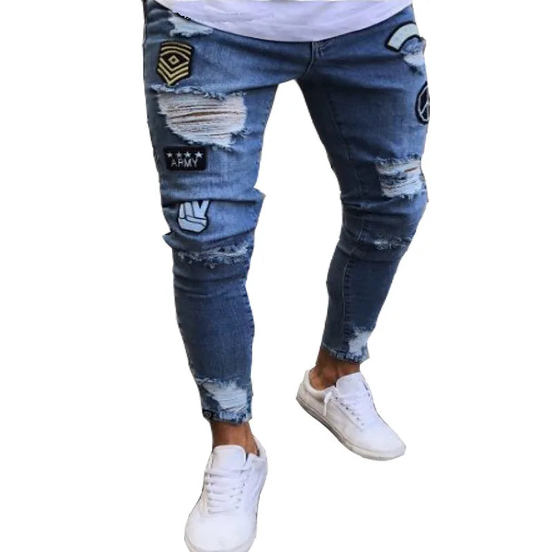 Urban Retro Slim-Fit Stretch Denim Jeans