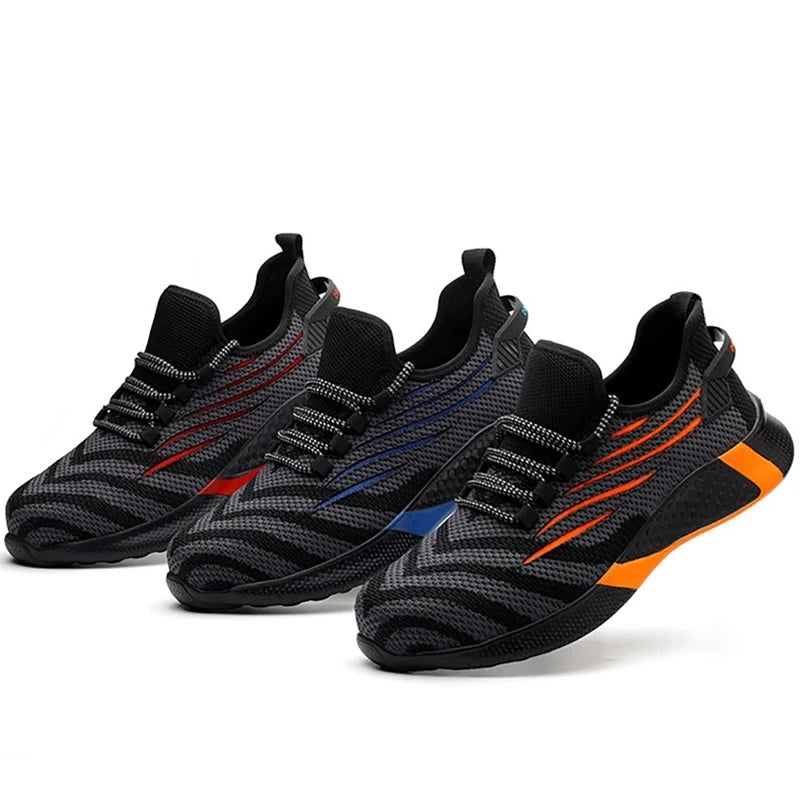 Indestructible Pro Steel Toe Safety Shoes