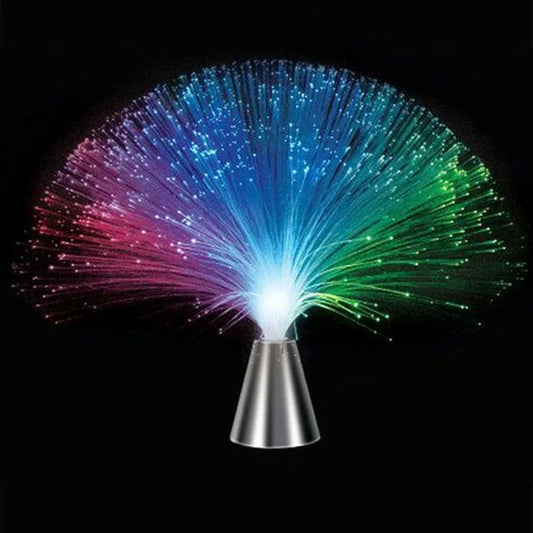 7-Color Fiber Optic LED Lamp