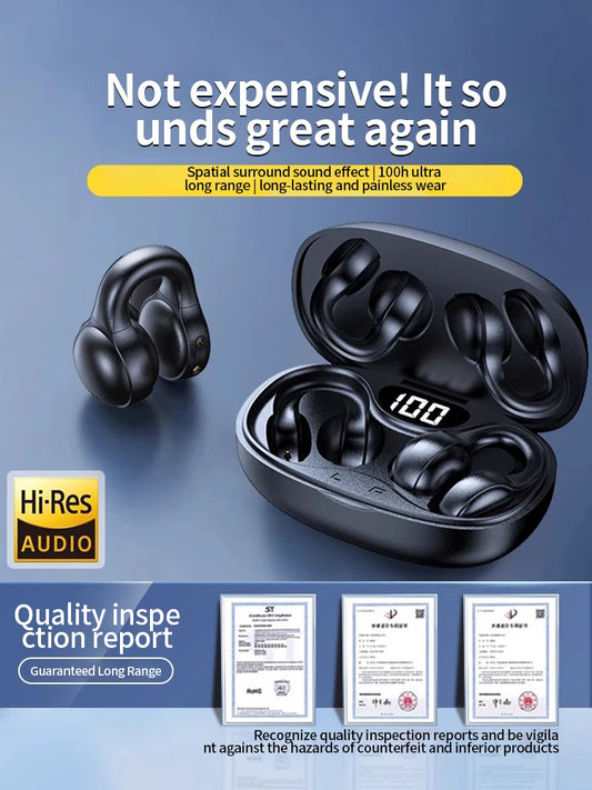 New TWS Earcuffs (Bone Conduction Earrings)