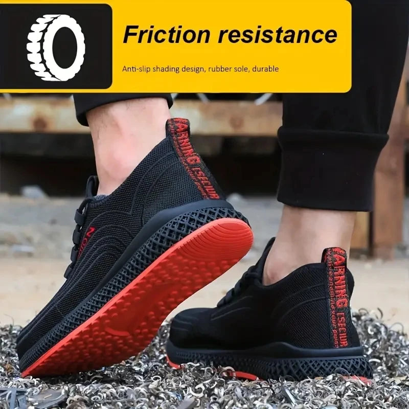 Stealth Grip Anti-Smash Work Sneakers