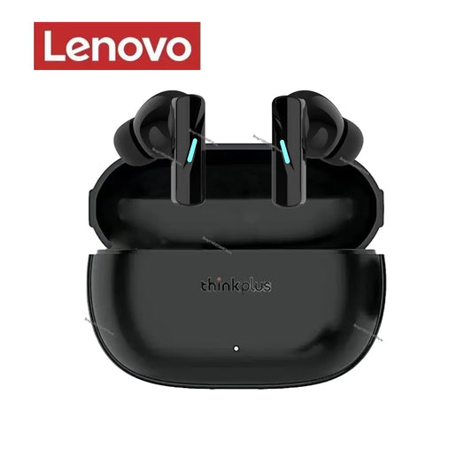 Lenovo TWS Wireless Bluetooth Headset Touch Control Mic Earbuds Wireless Headphones Noise Cancelling in-Ear Handsfree with Mic