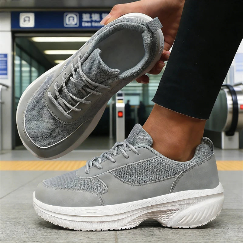 Aero-Lite Breathable Platform Running Sneakers